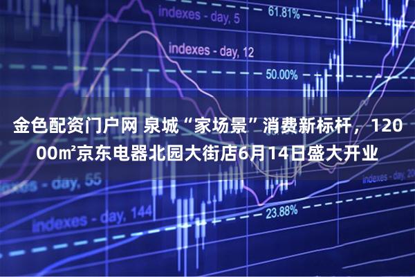 金色配资门户网 泉城“家场景”消费新标杆，12000㎡京东电器北园大街店6月14日盛大开业